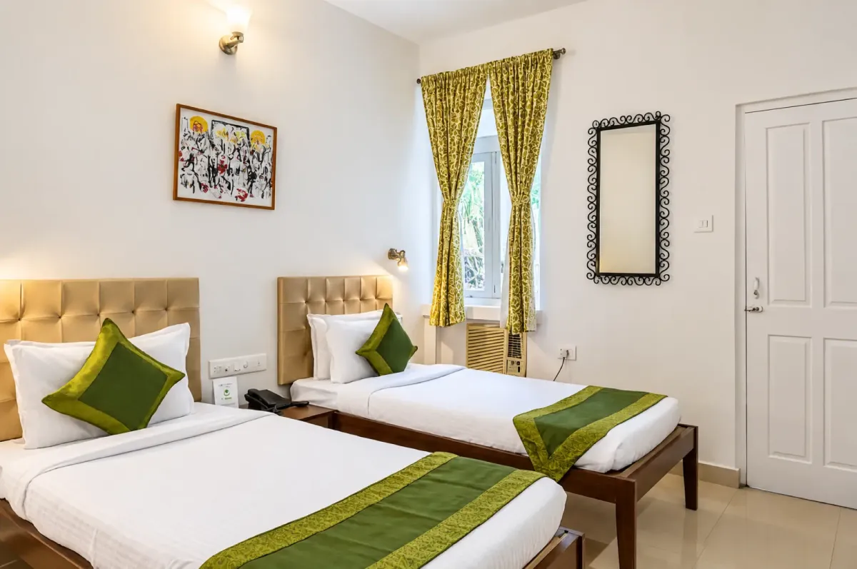 Double or Twin Room with Garden View at Mayfair Hotel